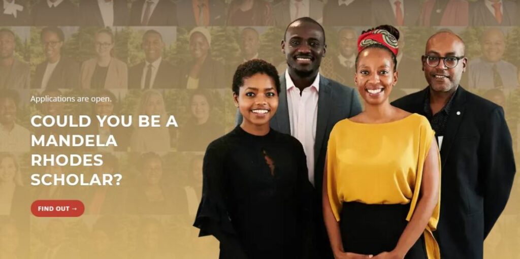 Mandela Rhodes Scholarship 2025 For Africans