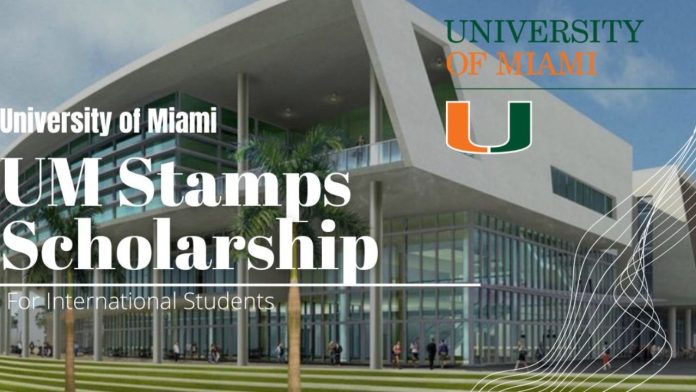 University of Miami Stamps Scholarship