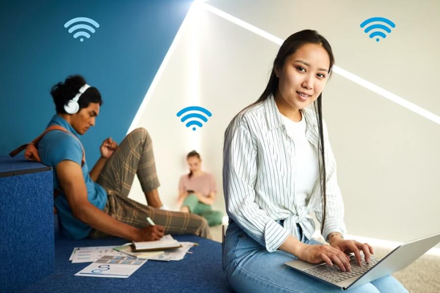 How to Use Campus Wi-Fi and Online Learning Platforms