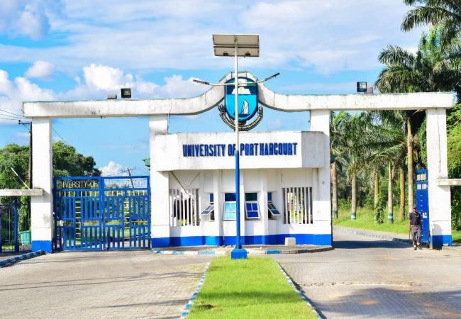 UNIPORT cut-off mark