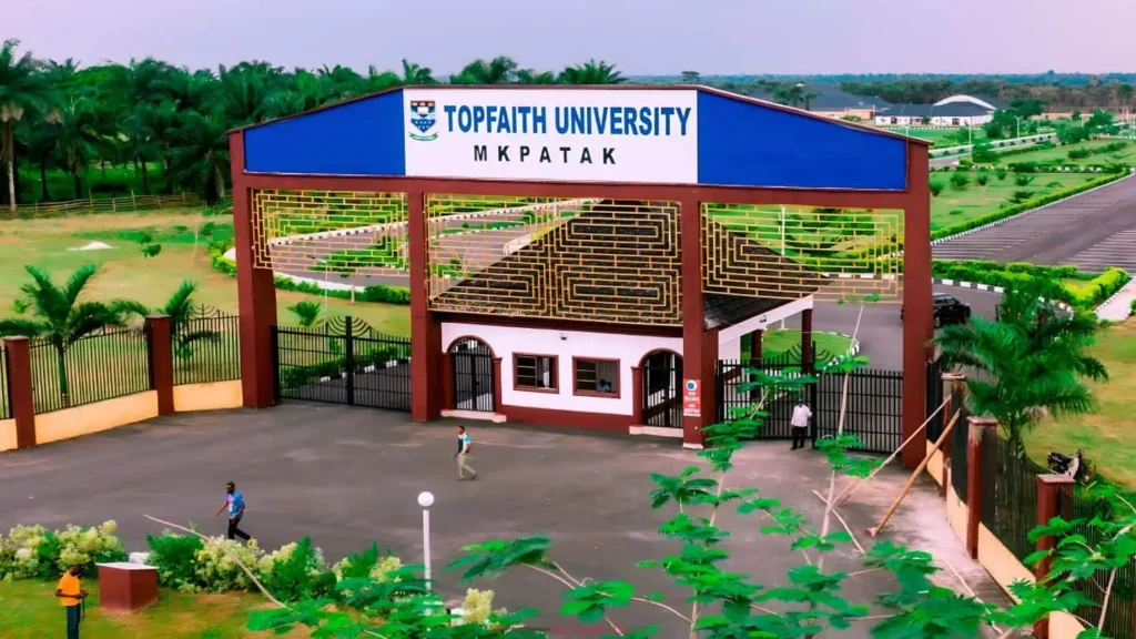 Topfaith University Post-UTME
