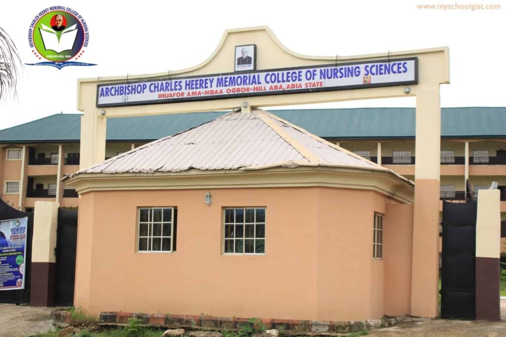 Archbishop Charles Heerey Memorial College of Nursing Sciences Post-UTME