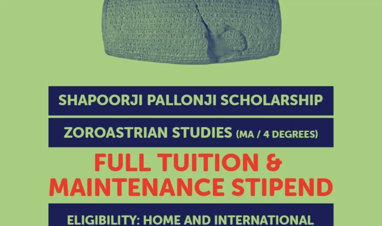 Shapoorji Pallonji Scholarship
