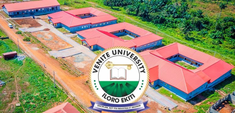 Venite University Post-UTME Form