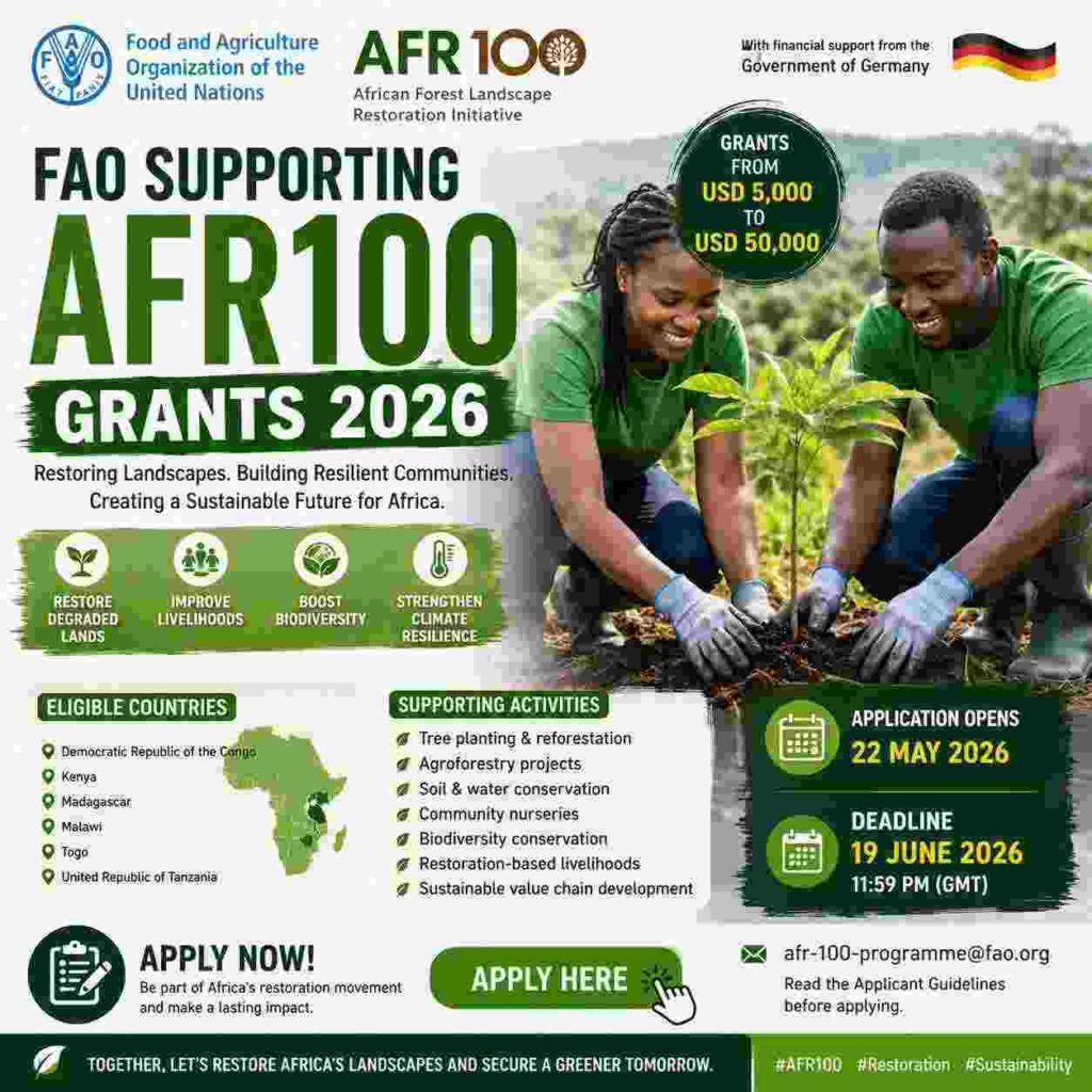 FAO Supporting AFR100 Grants